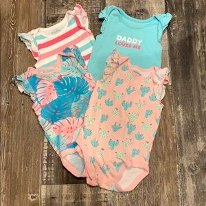 FOUR onesies!!